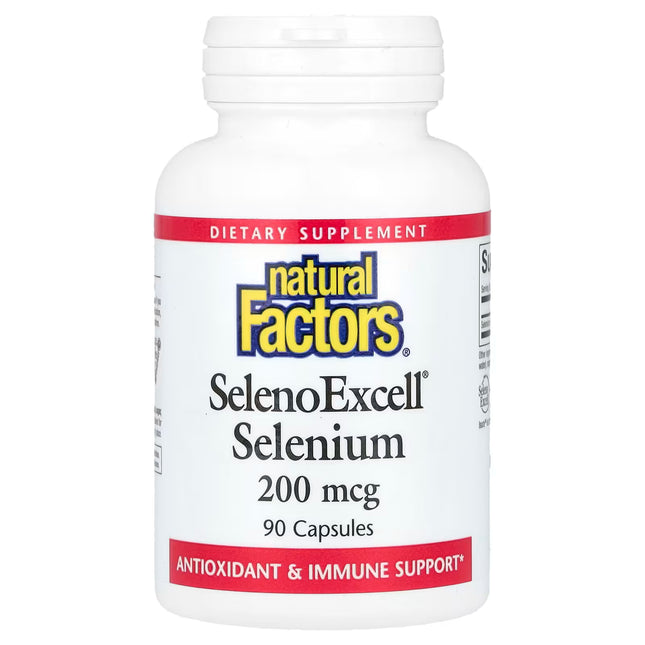 Natural Factors 硒 200mcg 90粒