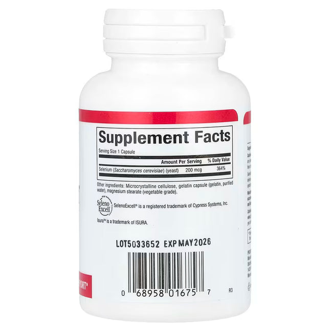 Natural Factors 硒 200mcg 90粒