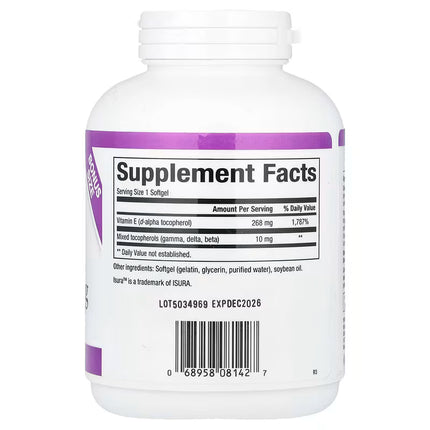 Natural Factors 混合維他命E 400IU 90粒