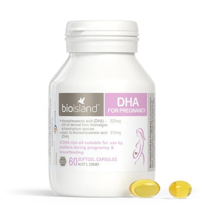 Bio Island 孕婦DHA軟膠囊60粒