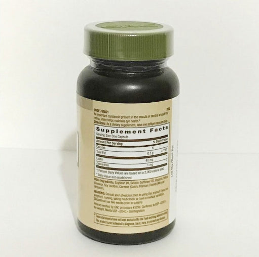 GNC - 葉黃素40mg 60粒