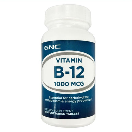 GNC - 維他命B12 1000mcg(國際版)100粒