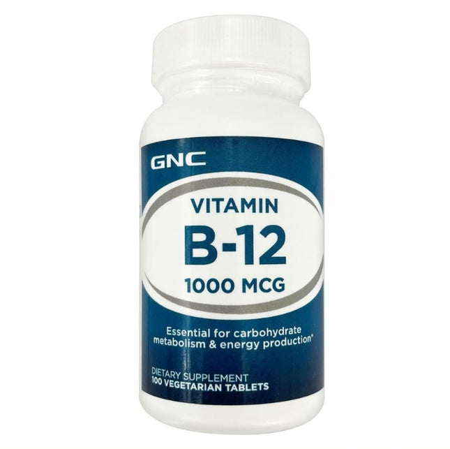 GNC - 維他命B12 1000mcg(國際版)100粒