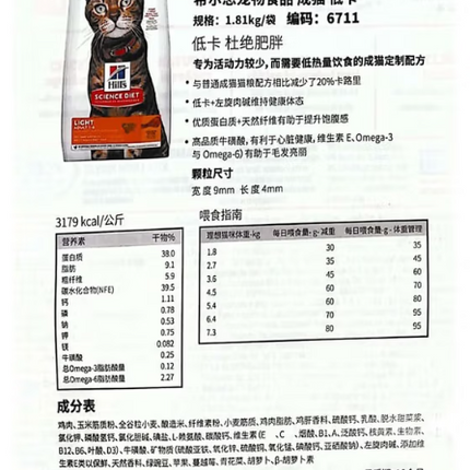 Hills 特殊配方 完美消化配方 雞肉 (成貓 1-6) 3.5lbs