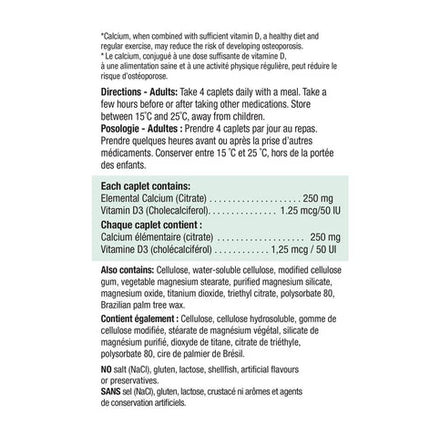 Jamieson - 健骨檸檬酸鈣加維他命D 120粒