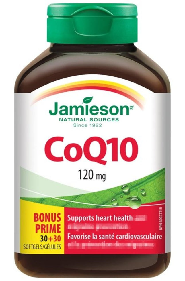 Jamieson 輔酶 Q10 (120毫克) 60粒