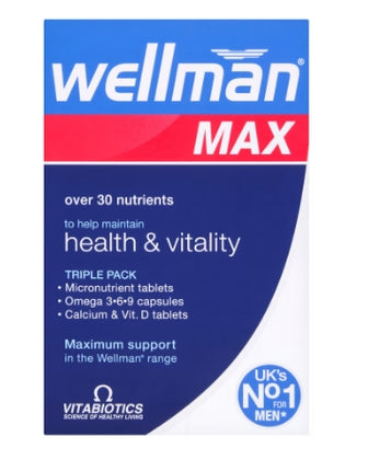 VITABIOTICS - 英國 男性超強綜合保健 (精力 體力 免疫三合一) 84粒 (平行進口)