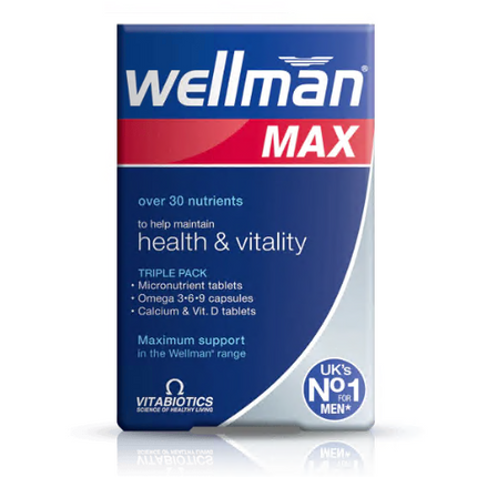 VITABIOTICS - 英國 男性超強綜合保健 (精力 體力 免疫三合一) 84粒 (平行進口)