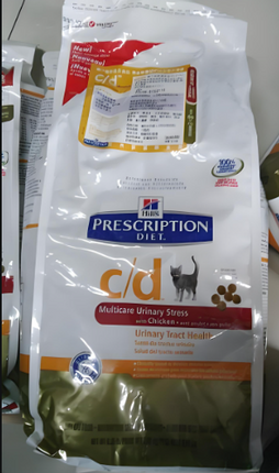 希爾思 貓用 c/d 泌尿道多重護理獸醫處方濕包【雞肉味】85g