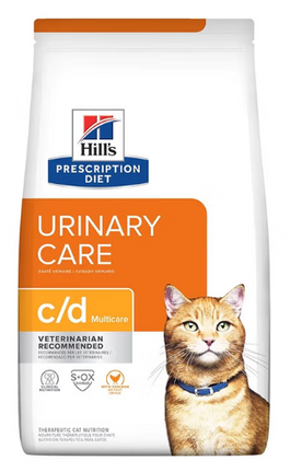 希爾思 貓用 c/d 泌尿道多重護理獸醫處方濕包【雞肉味】85g